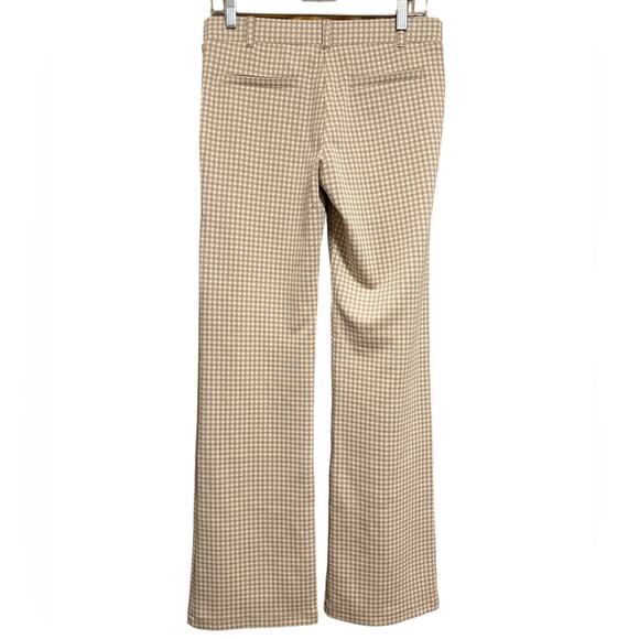 Betabrand Dress Pant Yoga Pants Straight-Leg Classic Taupe
Gingham Size Medium - Picture 6 of 9